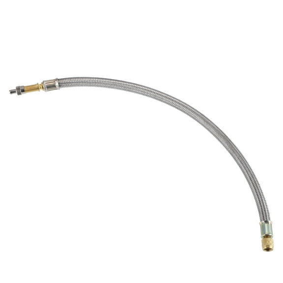 360mm 14.17'' Tire Valve Stem Extension Inflator Extender Hose Universal Fit for Auto Motorcycle Bicycle