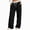 H612-Black, variant on Girls Uniform Pants Flare Sweatpants Joggers Pants Preppy Clothes for Girls