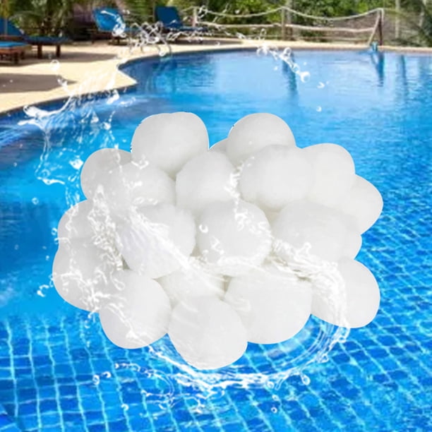 Bola De Filtro De Piscina 1 caja de bolas de filtro de limpieza, bolas de filtro de acuario multiusos para piscina, pecera