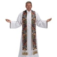 thumbnail image 2 of Children of the World Tapestry Clergy Stole with Tassels, 2 of 2