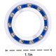 thumbnail image 2 of C60 Plastic wheel adaptable ball bearings compatible with Polaris 180 280 pool cleaner, 2 of 3