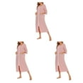 thumbnail image 1 of Vestido de noche Qarigey para mujer informal cuello redondo doble bolsillo cremallera transpirable Otoño Invierno, 1 of 6