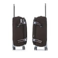 thumbnail image 4 of Coffee Fabric Luggage Set 4-Piece (20/24/28/32) - Lightweight Softside Suitcases with Spinner Wheels for Travel. Expandable, Durable Design for Easy Rolling., 4 of 7