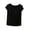 Black, variant on Women's V Neck Cap Sleeve T Shirt Soft Lightweight Loose Fit Casual Comfortable Basic Everyday Tee