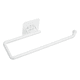 thumbnail image 2 of Inteprter Soporte de papel de cocina, estante organizador autoadhesivo de montaje en pared de plástico, estante de pañuelos móvil de 180 Organizadores de utensilios de cocina Blanco, 2 of 6