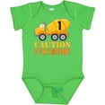 thumbnail image 3 of Inktastic 1st Birthday Construction Truck Cement Mixer Boys or Girls Baby Bodysuit, 3 of 5