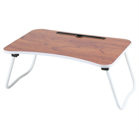 ashata multi purpose folding laptop bed desk portable standing table