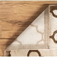 thumbnail image 5 of Linon Home DÃ©cor Platinum Area Rug Collection, Brown and Cream, 8' x 11', 5 of 5