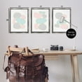 thumbnail image 4 of Stupell Industries Pastel Stones on White Abstract Painting Gray Floater Framed Canvas Art Print Wall Art, 17 x 25, Set of 3, 4 of 10