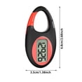 thumbnail image 3 of MKHSQHDG Today's Deals Pedometer 3D Pedometer for Walking Step Counter with Accurate Activity, 3 of 6