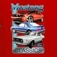 thumbnail image 6 of Wild Bobby, Mustang Ford Classics Cars and Trucks Women Graphic Long Sleeve Tee, Red, Small, 6 of 6