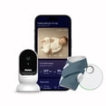 thumbnail image 1 of Monitor inteligente para bebés Owlet® Dream Duo: Dream Sock® aprobado por la FDA más Owlet Cam 2: rastrea y notifica la frecuencia del pulso y el oxígeno mientras ve al bebé en video WiFi HD de 1080p, 1 of 5