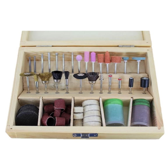 TEMO 100 pc Rotary Tool Accessory Set for Dremel and Compatible