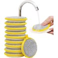 thumbnail image 1 of Esponja para lavar platos de doble cara duradera, almohadilla de esponja reutilizable, 10 piezas, 1 of 5