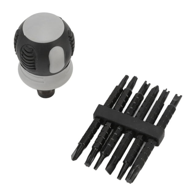 Ensemble de Tournevis Multi-Mottes, Mini Tournevis en Acier Vanadium Réglage à 3 Étapes Télescopique Stable 13 en 1 pour Réparation