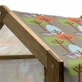thumbnail image 5 of Mid Century Pet House, Flying Hummingbird and Colorful Trees Simple Nature Modernist Art Approach, Outdoor & Indoor Portable Dog Kennel with Pillow and Cover, 5 Sizes, Multicolor, by Ambesonne, 5 of 5