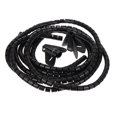 thumbnail image 1 of MasteelfCA 2pcs Cable Tube Organizer Cuttable DIY Cable Wrap Durable 2M Wire Sleeve, 1 of 8