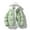 Green, variant on Aueoeo Men Down Jacket Puffer Winter Jacket with Hooded Packable Lightweight Windproof Insulated Warm Coat on Clearance