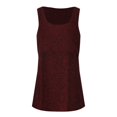thumbnail image 4 of ZTTD Women's Maternity Loose Comfy Pull-up Nursing Tank Tops Vest Breastfeeding Shirt Sleeveless Round Neck Solid Color Tops, Sizes S-2XL, 4 of 9