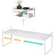 thumbnail image 1 of Organizador de Encimera Cocina, Estante de Gabinete Extensible, Estante de Almacenamiento de Especias de Cocina, Estante de Despensa de Gabinete, para Cocina, Baño, Sala, Armario y Despensa, 1 of 4