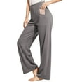 thumbnail image 2 of Pantalon de Yoga 2025 Femme Grand Pantalon de Yoga pour Femmes avec Poches Pantalon de Survêtement Jambe avec Poches Pantalon de Robe de Yoga Extensible Pantalon Décontracté, 2 of 4