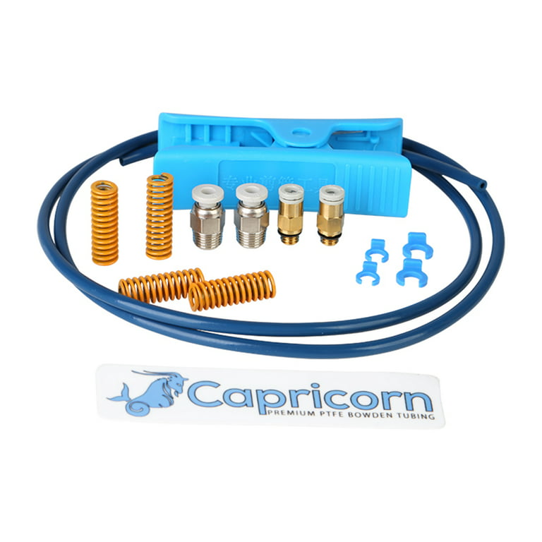 Capricorn Premium XS Bowden PTFE Tube 1 Meter and Pneumatic