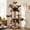 Leopard Print, variant on Merrland 73" Large Cat Tree Tower for Indoor Cats, Fan-Shaped Base Multi-Level Cat Condo with Top Perches, Cat Baskets & Sisal Scratching Posts, Leopard Print