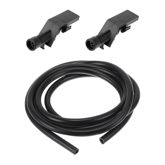 Unique Bargains Windshield Washer Nozzle Kit for Honda Civic 2017-2021 Windshield Spray Nozzles Wiper Spray Washer Jet No.76810TP6A01 1 Pcs 1.5 Meter Fluid Hose