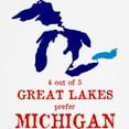 thumbnail image 3 of CafePress - 4 Out Of 5 Great Lakes Sweatshirt - Crew Neck Sweatshirt, 3 of 4