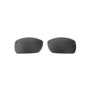Walleva Black Polarized Replacement Lenses for Maui Jim Lighthouse Sunglasses