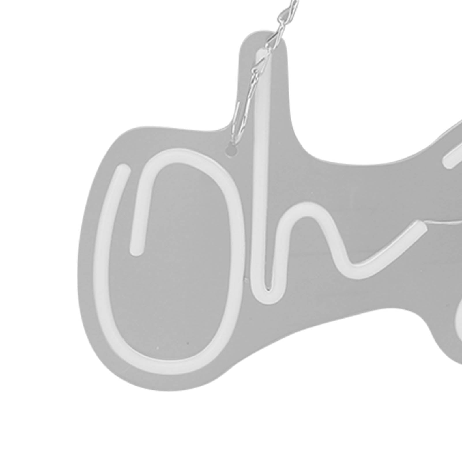 NFTIGB Oh Baby Neon Sign Acrylic USB Powered Wall Decor Neon Light for Bar Wedding Holiday Party Birthday Baby Shower White Light 16.54 inches / 42 cm