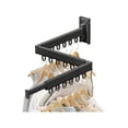 thumbnail image 1 of Debao Wall Mounted Clothes Drying Rack,Laundry Drying Rack Wall Mount,Laundry Clothes Hanger,Drying Rack Clothing,Retractable Laundry Rack for Hanging, 1 of 5