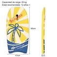 thumbnail image 3 of Costway Bodyboard 93 cm Tabla de Paddle con Cuerpo en EPS Tabla Ligera Aparato Surf con Cola Creciente para Adolescentes en Piscina y Playa, 3 of 9