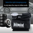 thumbnail image 5 of Tire Inflator Portable Air Compressor With Mechanical Pressure Gauge, 12V, Portable Tire Inflator for Car Tires, Motorcycles, Bike, Ball, 5 of 7
