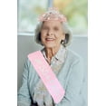 thumbnail image 5 of VeryMerryMakering 55th Birthday Glitter Sash & Pink Rhinestone Tiara Set, 5 of 8