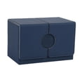 thumbnail image 4 of Caja de baraja DYNWAVEMX de PU Azul para cartas coleccionables y dados, 4 of 8