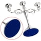 thumbnail image 4 of Bienvenido Candelabro de Metal de 3 Brazos Candelabro Elegante Europeo Plateado Candelabro para Bodas Mesa de Comedor Fiesta de Navidad Decoración del hogar, 4 of 6