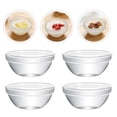 thumbnail image 3 of EeaseMX 6 moldes de vidrio para pudín, gelatina, postres y comida (transparentes), 3 of 7