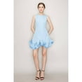 thumbnail image 3 of Flutter Ruffle Hemline Sleeveless Mini Dress, 3 of 12