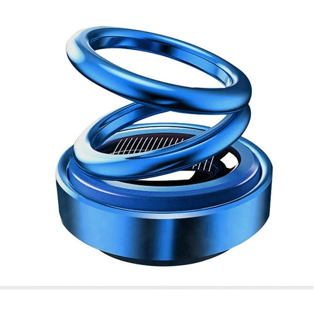 Solar Powered Car Fresheners, Rotating Purifier, Double-Ring Suspended  Aromatherapy Diffuser Car Perfume Accessories, Car Fragrance for Car  Interior