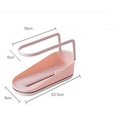 thumbnail image 2 of Multi-Purpose Organization Sponge Kitchen Organizer Towel Rack Storage Shelf Drain Rack Kitchen Organizer(Pink), 2 of 7