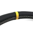 thumbnail image 3 of Car Modification Universal 15-Inch Leather Steering Wheel for Off-Road Racing, 3 of 9