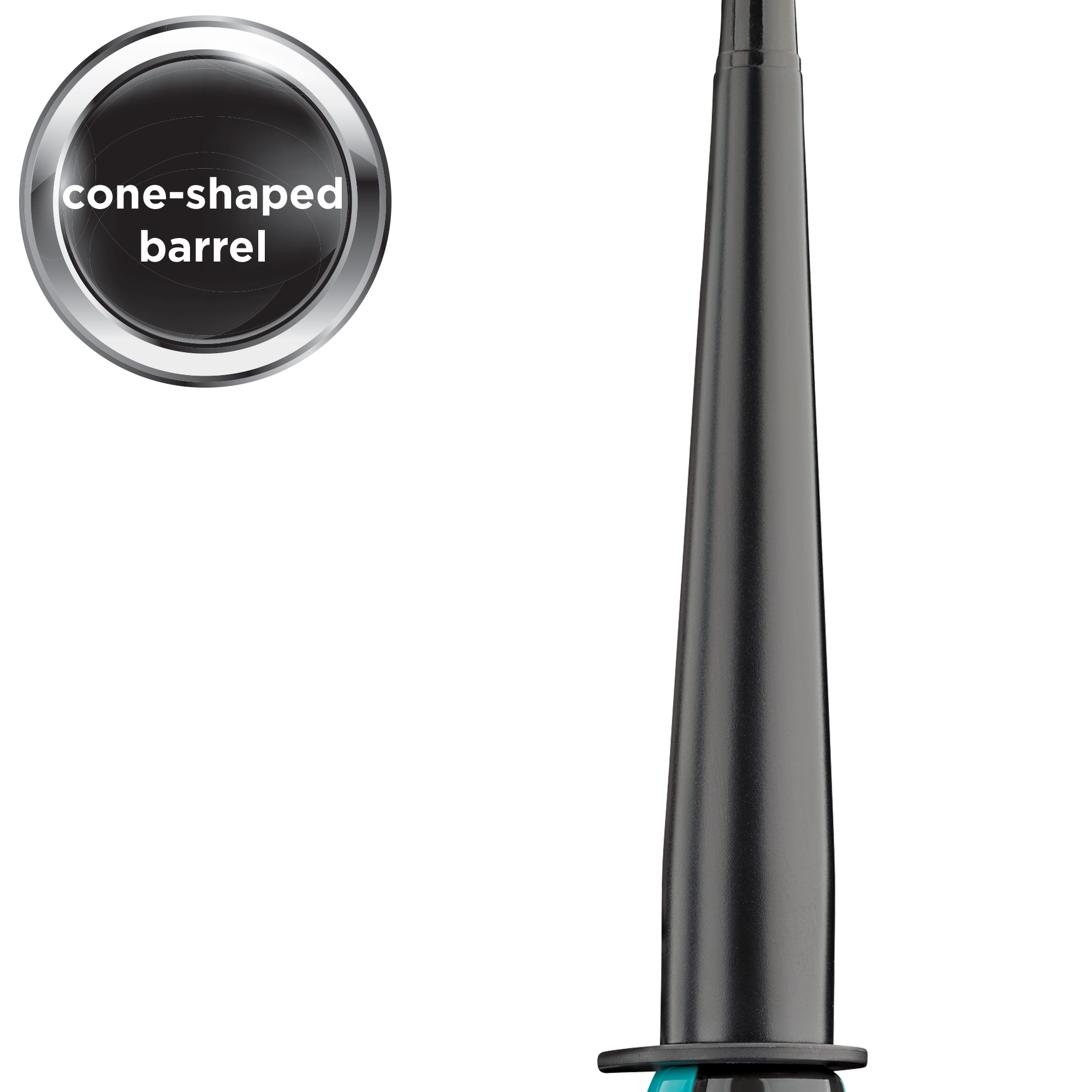 Revlon Perfect Heat Ceramic Tapered Curling Wand, Teal with Protective Glove - image 2 of 6