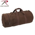 thumbnail image 2 of Rothco 14397 Canvas Double-Ender Sports Bag, Earth Brown, 2 of 4