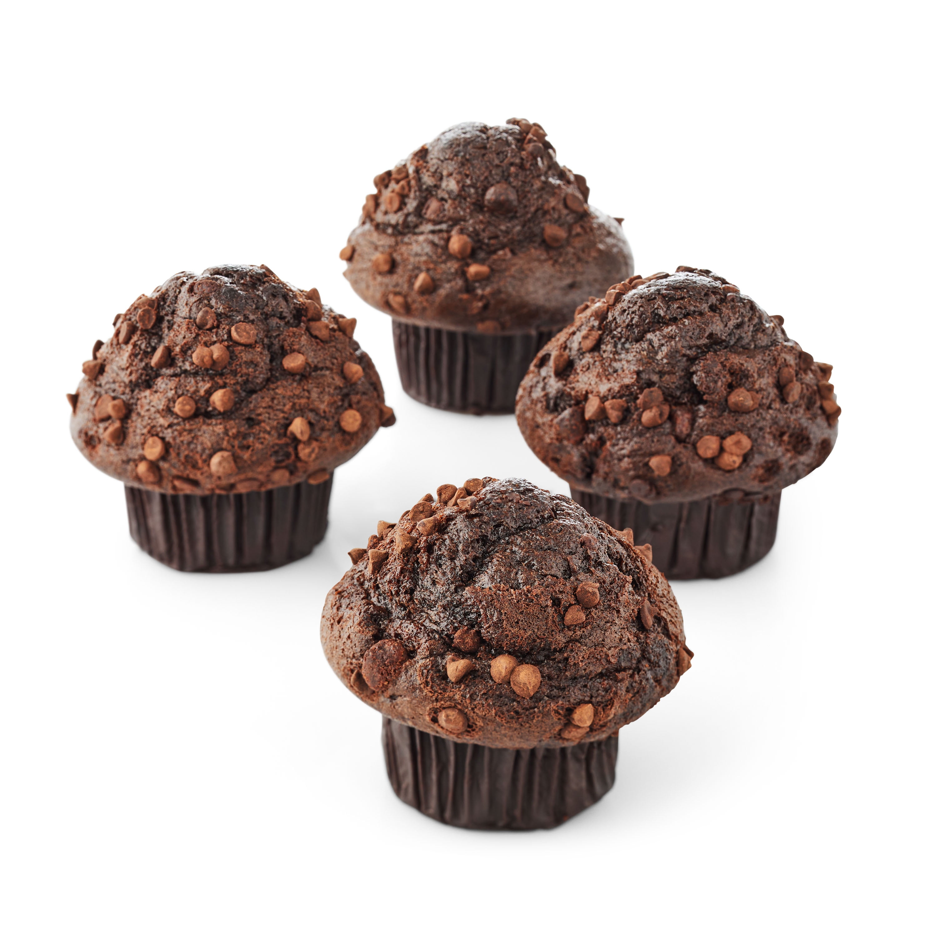 Marketside Triple Chocolate Muffins, 14 oz, 4 Count