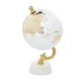 thumbnail image 2 of Decorativo Globe Deco 79 de aluminio con base de mármol, 28 cm, dorado, 2 of 9