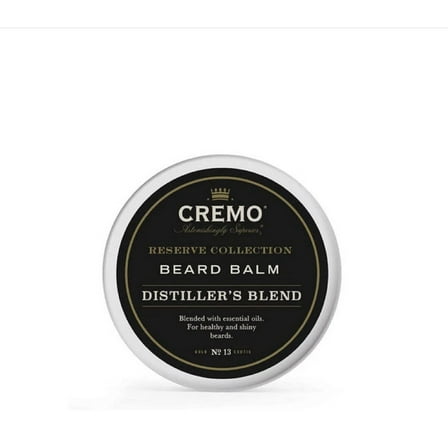 Cremo Reserve Collection Distillers Blend Beard Balm, 2 Oz