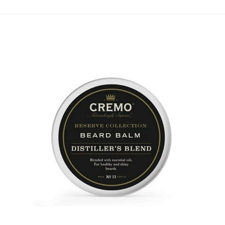 Cremo Reserve Collection Distillers Blend Beard Balm, 2 Oz
