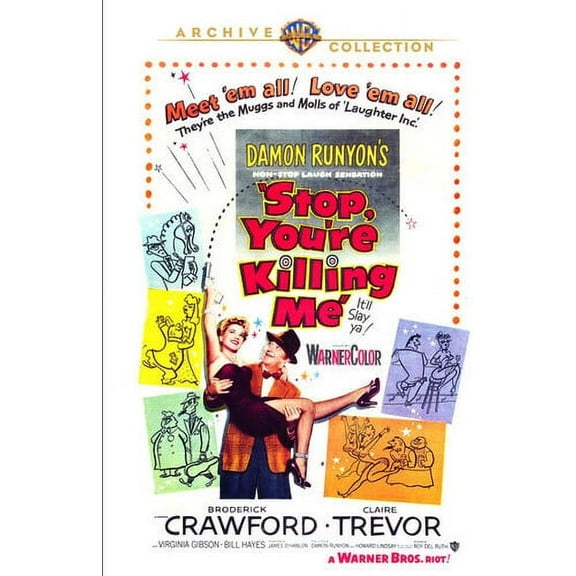 Stop, You're Killing Me (DVD), Warner Archives, Comedy