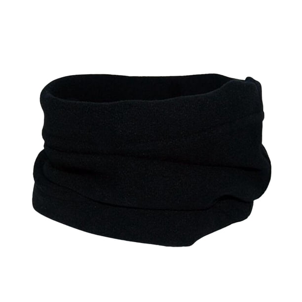 Injueey Calentador de cuello colores surtidos térmico cómodo cuello polaina espesar gran textura accesorios de ciclismo pañuelo para el cuello para Suministros térmicos Negro Injueey HA059437-05
